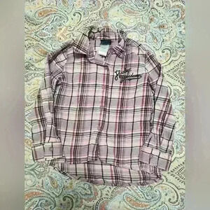 Harley Davidson long sleeve girl button down shirt
